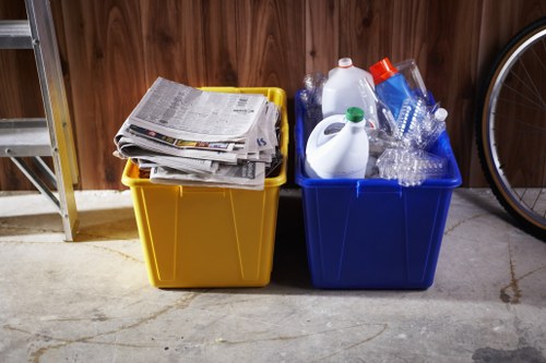 Clean and organized garage after clearance